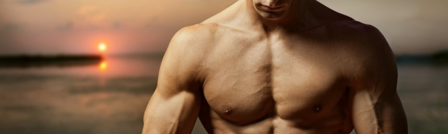 Een man die zijn penis vergroot met zuiveringszout